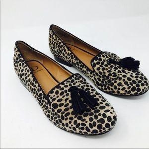 Kelsi Dagger Brooklyn Tabitha Leopard Print Flats